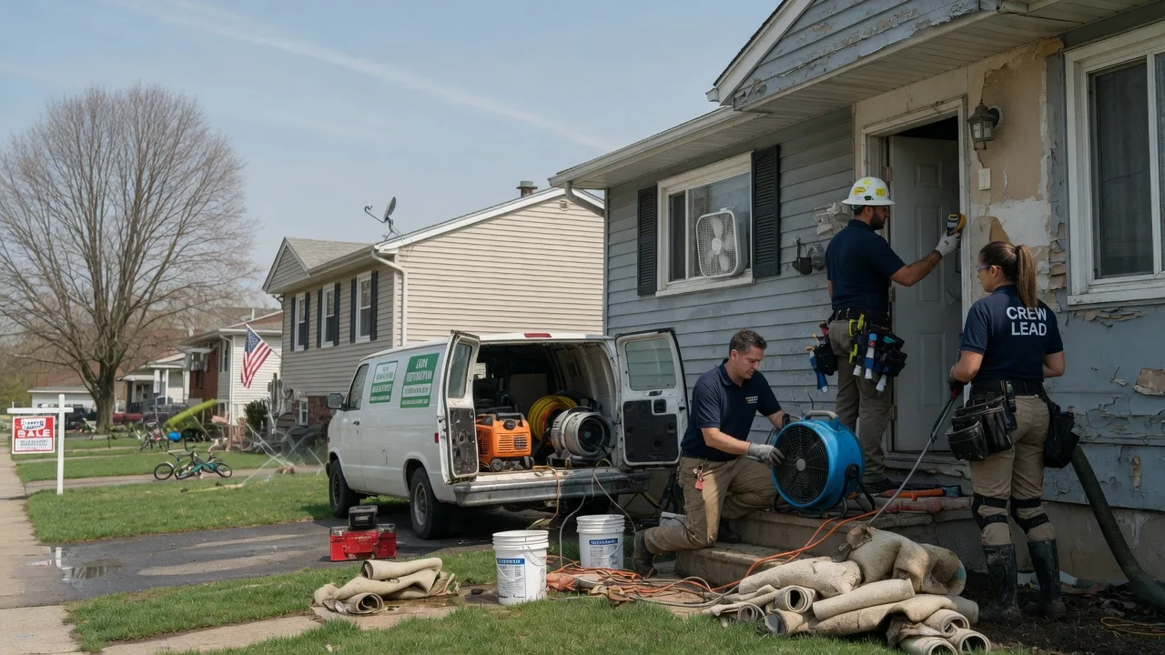 Flood Cleanup in Veedersburg, IN near me