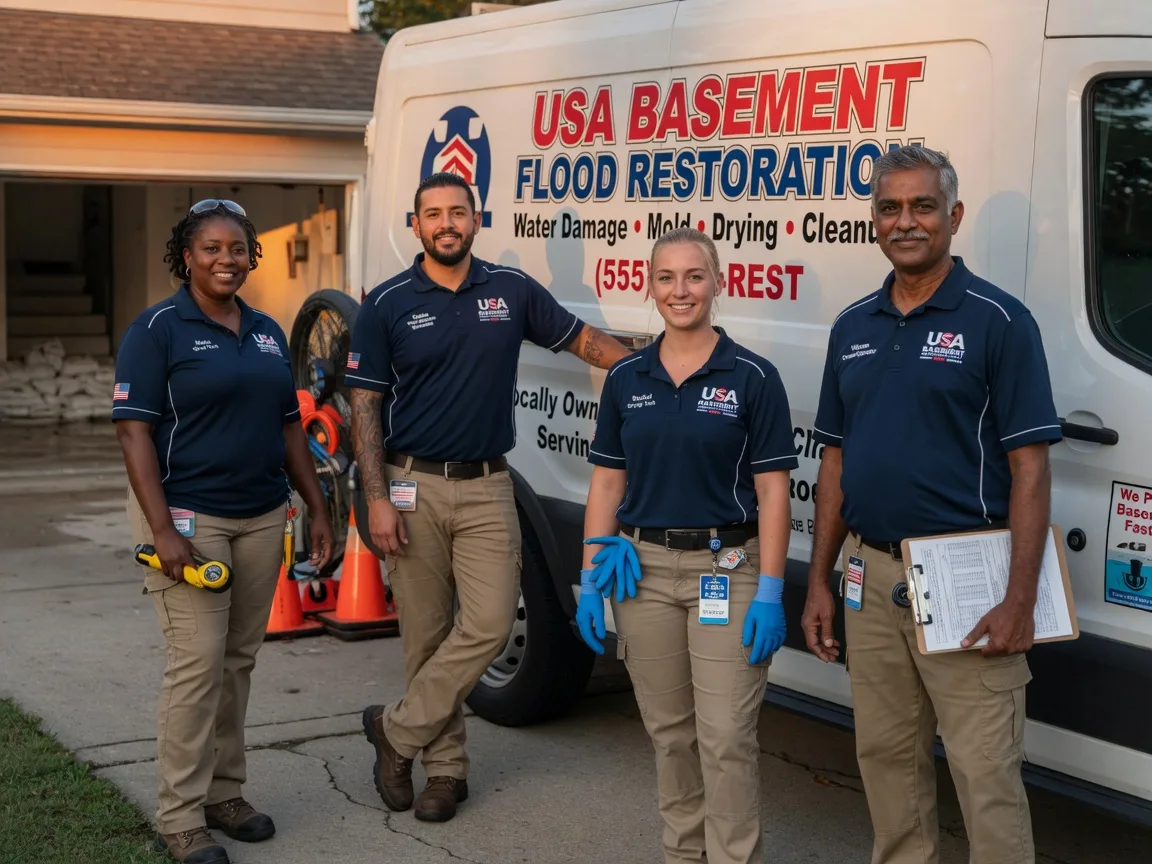 Basement Flood Cleanup company in Veedersburg, IN